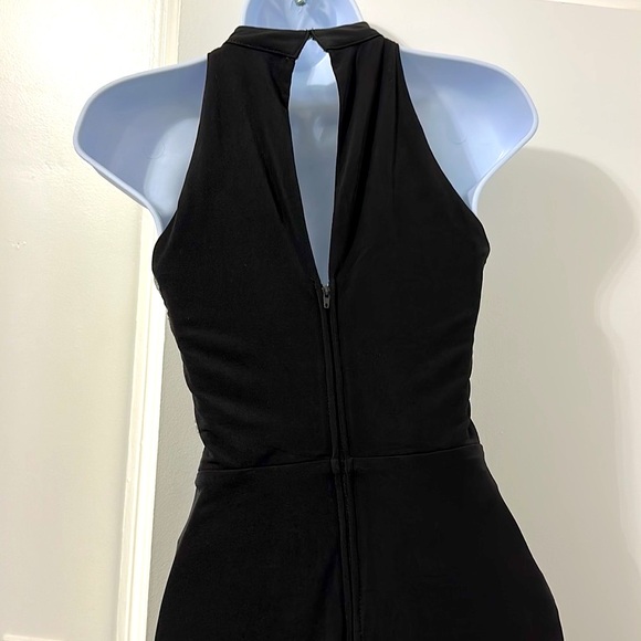 Beautiful Long Black Evening Dress Size3 Juniors NWT NEW - Picture 7 of 10